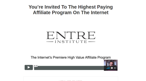 Is Jeff Lerner training legit. Can the Entre Institute affiliate program train you to become an online millionaire. Jeff Lerner training is legitimate and has created many millionaires on The Internet from 2008 to 2021 with over 50M earnings to date. How to start affiliate marketing for beginners without a website or any investment. Please visit Entre Institute here to become an Affiliate online