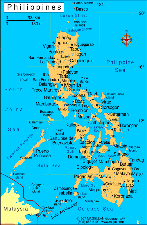 infographic map of the Philippines showing cities where Filipinos can startup an online business to earn extra money on The Internet in year 2022 and onwards into the 2030s. See location of the capital city Manila on Luzon Island. 