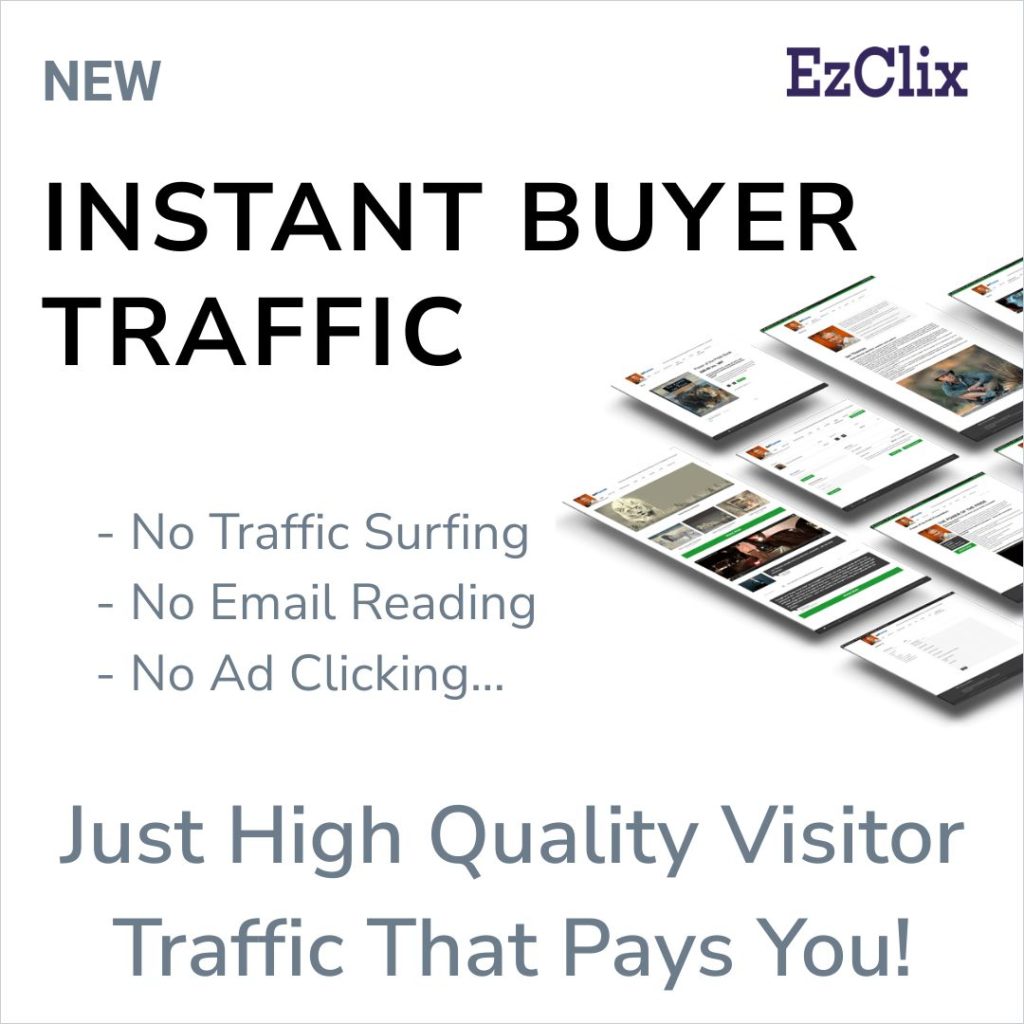 Alternative traffic generation site to traffic tiers is the EZClix Club. Please enter here. You will love it. And need it after the Google Search Algorithm Updates hitting company rankings in October of 2022.