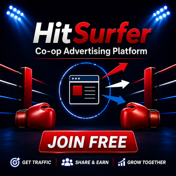 Ken and Doug's HitSurfer targeted traffic cooperative is ideal for small business operators who are testing out traffic exchanges in 2026